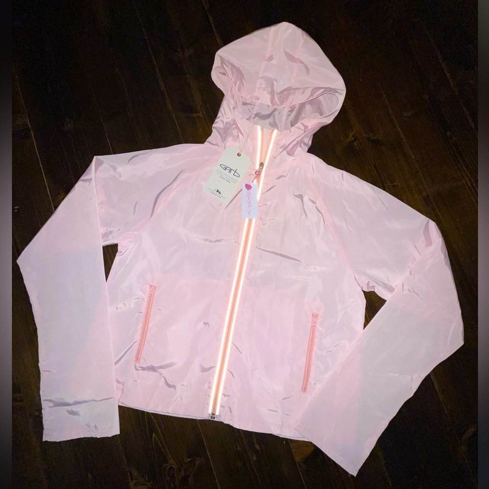 Garb Sutton Girls Rain Coat Pink Size Teen 13-14 NWT